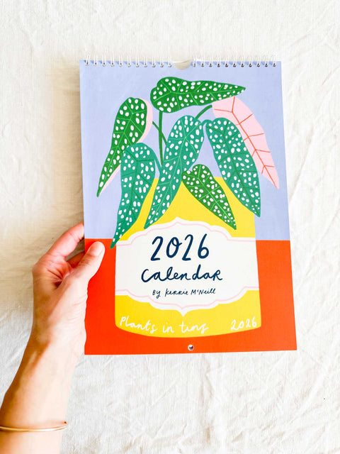 Calendrier 2026 - Plants