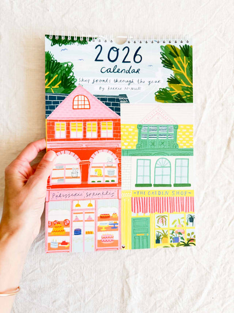 Calendrier 2026 Vitrines