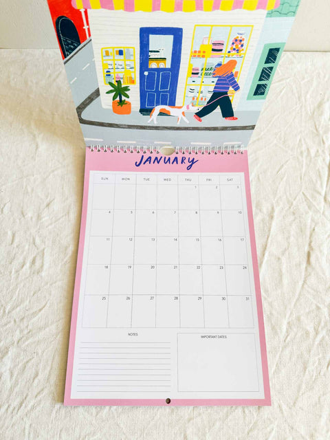 Calendrier 2026 Vitrines