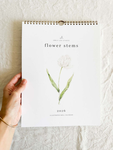 Calendrier Fleurs 2026