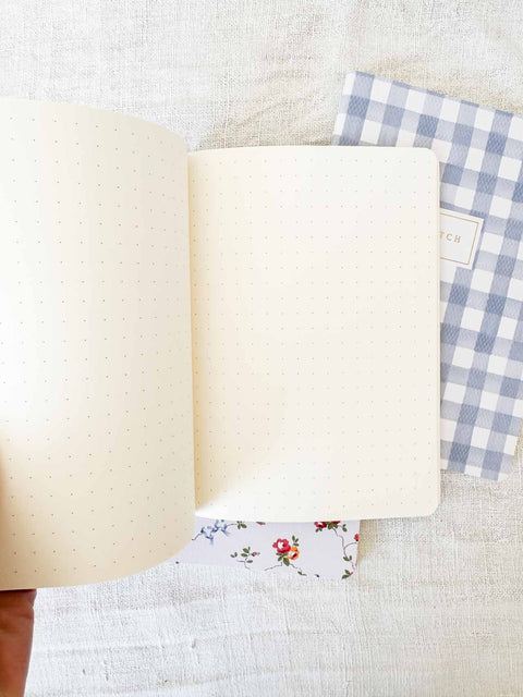 Carnet Blue floral