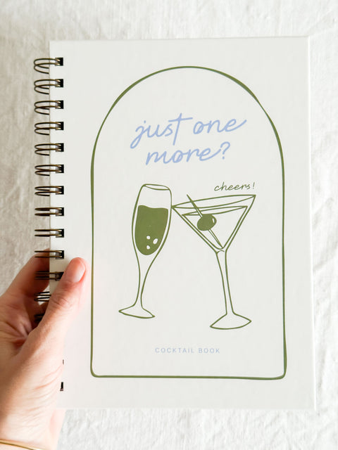 Journal de cocktails Just on more