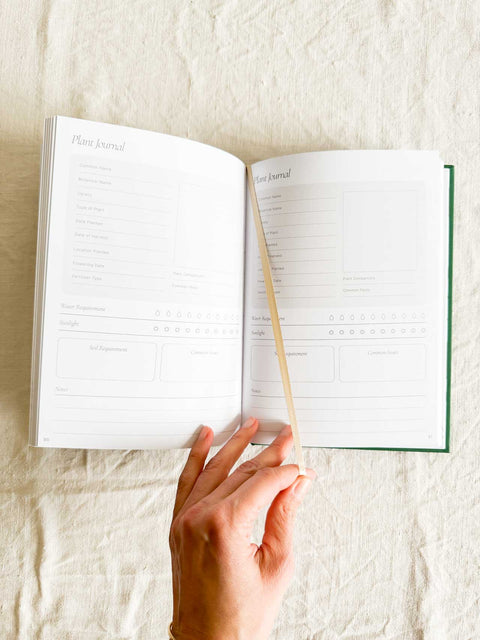 Journal de jardinage Vert
