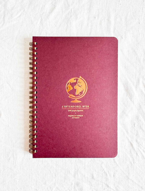 Carnet Intemporel 20 - Globe