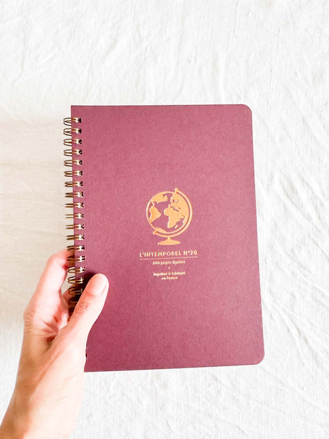 Carnet Intemporel 20 - Globe