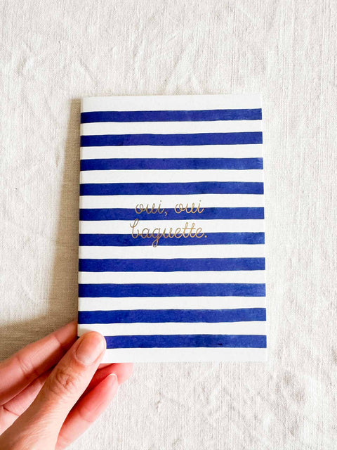 Carnet PM Oui oui baguette