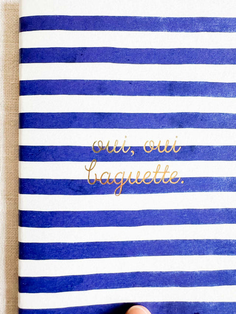 Carnet PM Oui oui baguette