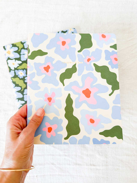 Carnet Marguerite psychédéliques