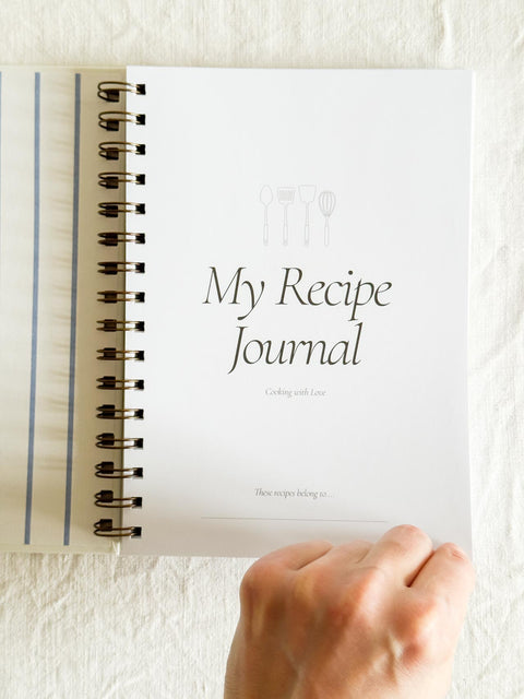 Journal de recettes Icônes