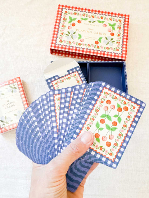 Ensemble de cartes à jouer pique-nique