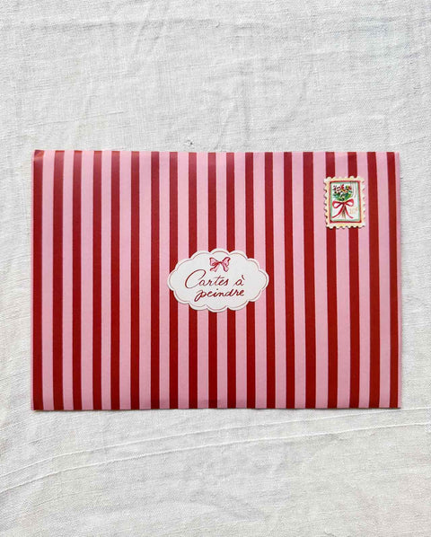 Carte à peindre Hiver Laura Pasquet