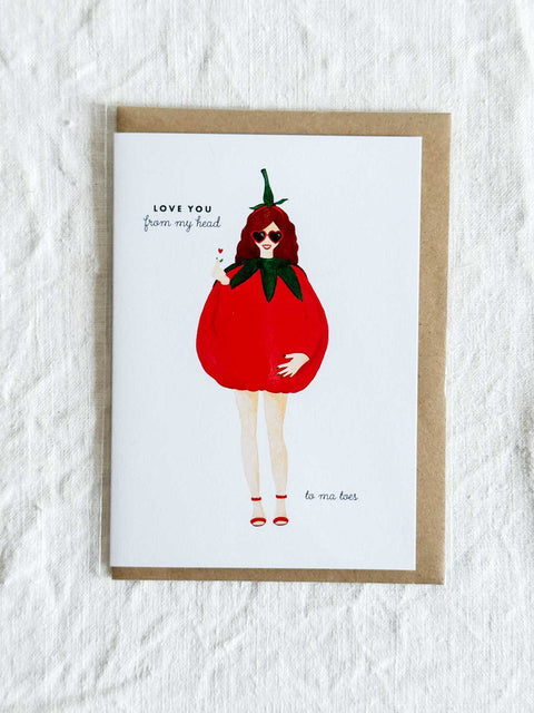 Carte - Love you tomatoes