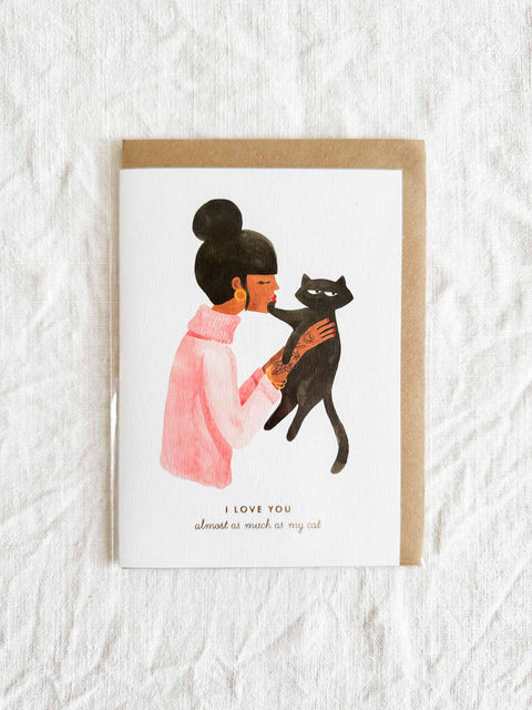 Carte As much as my cat