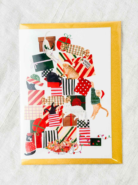 Carte Cadeaux et chats