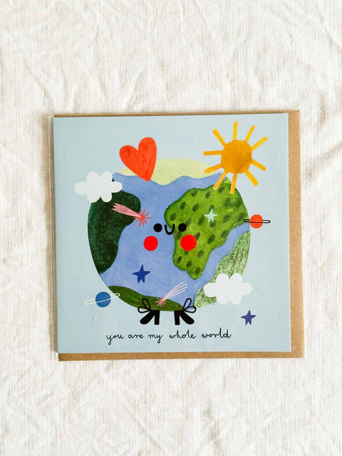 Carte Carré - You are my whole world