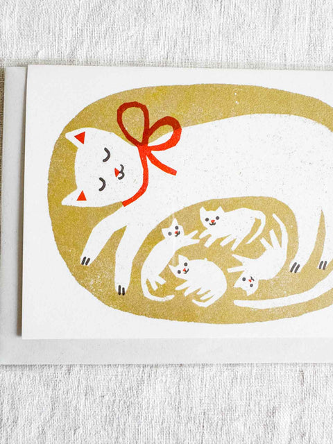 Carte Chat et chatons