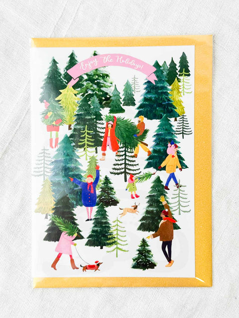 Carte Marché de sapins