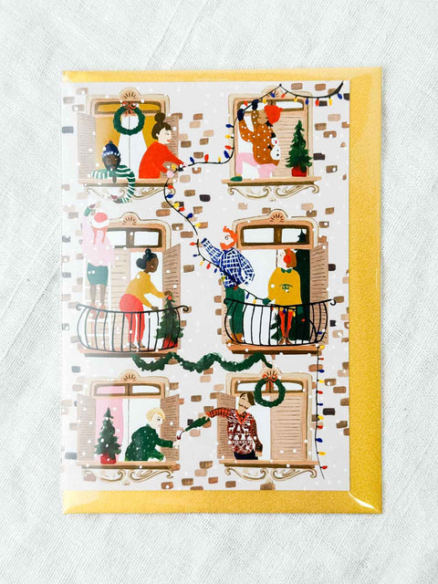 Carte Voisins Noël