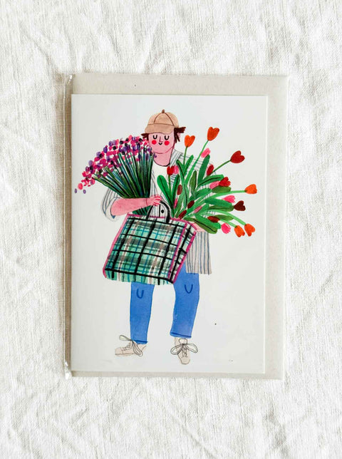 Carte Flower boy