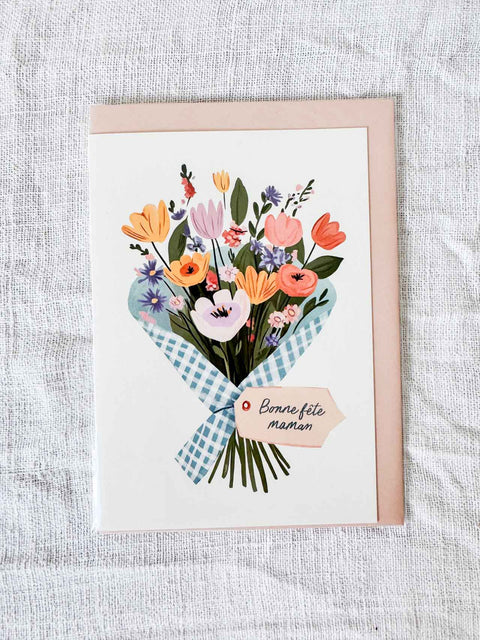 Carte Bonne fête Maman