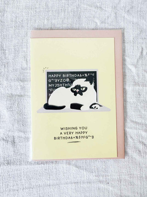 Carte Ordinateur Chat