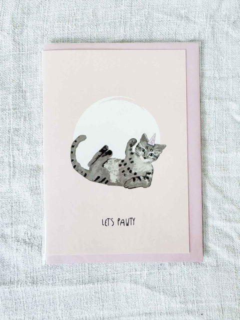 Carte Let's pawty