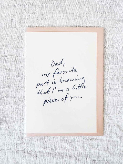 Carte I'm a little piece of you