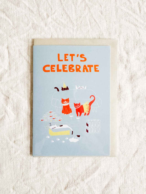 Carte Let's celebrate