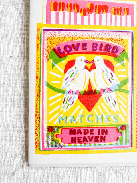Carte Love bird