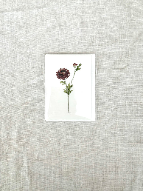 Mini carte Dahlia