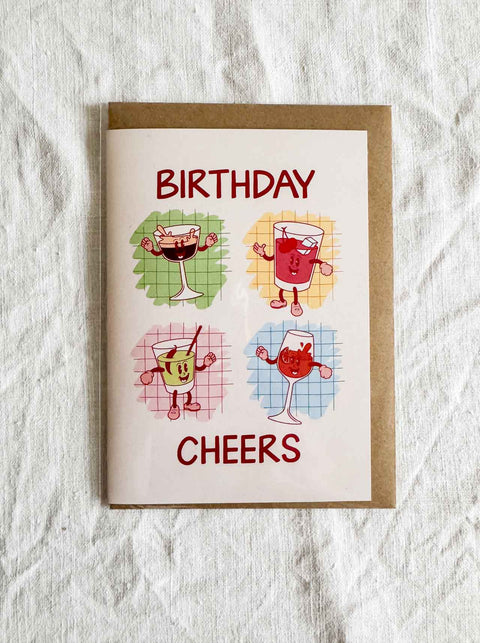 Carte - Birthday cheers