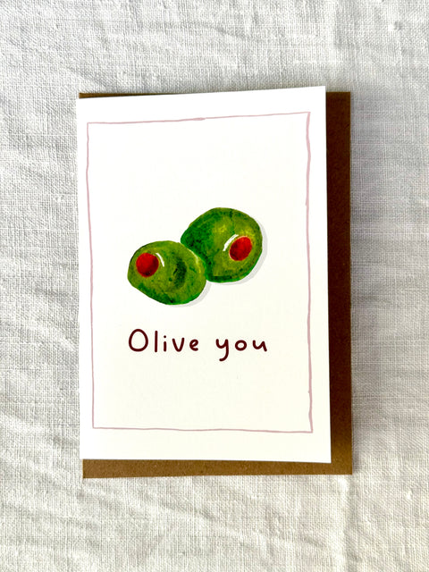 Carte - Olive you