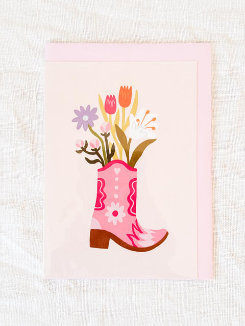 Carte Santiag flower