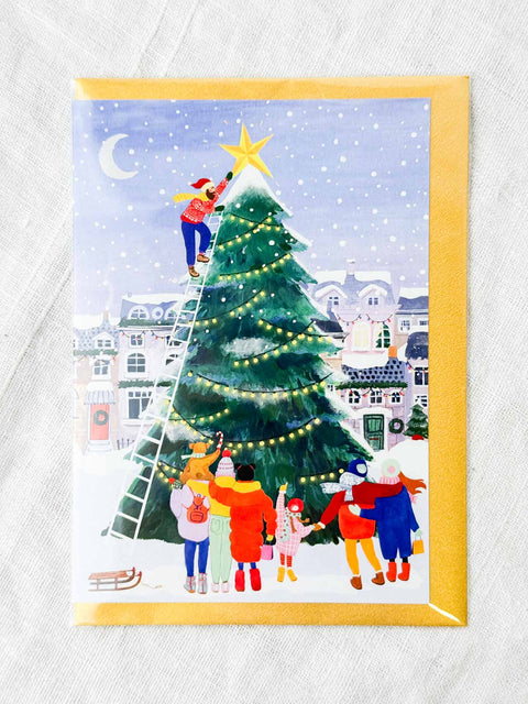 Carte Sapin de noël