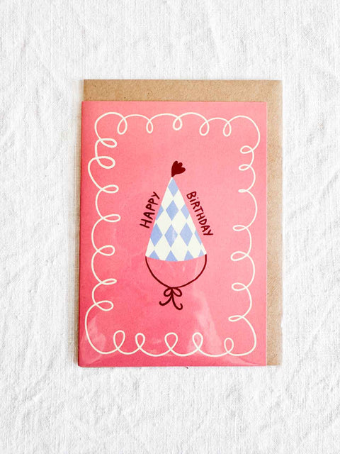 Carte - Chapeau d'anniversaire