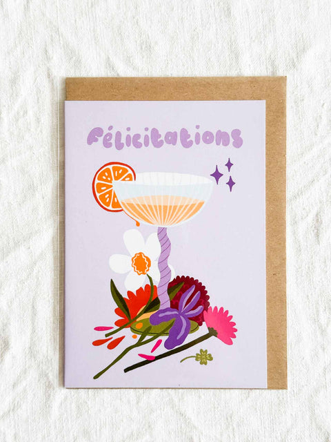 Carte Félicitations