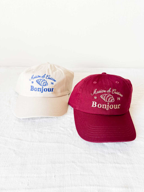 Casquette Bonjour