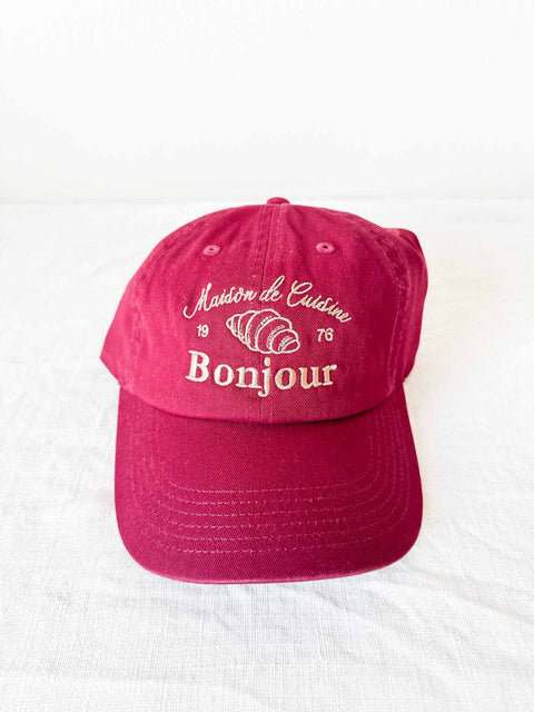 Casquette Bonjour