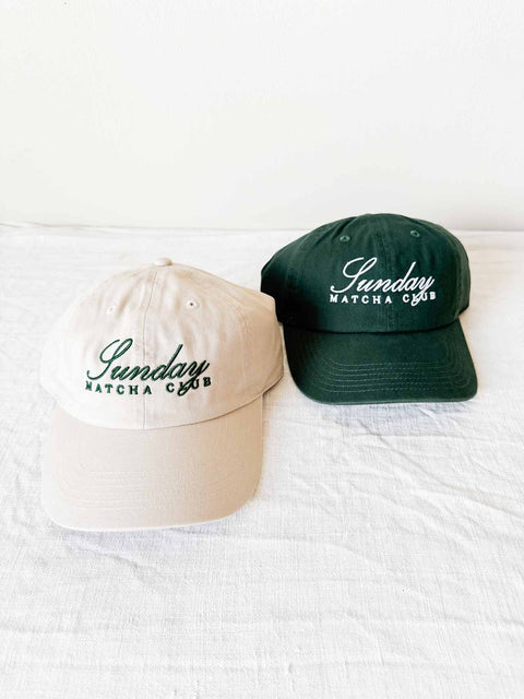 Casquette Sunday matcha club