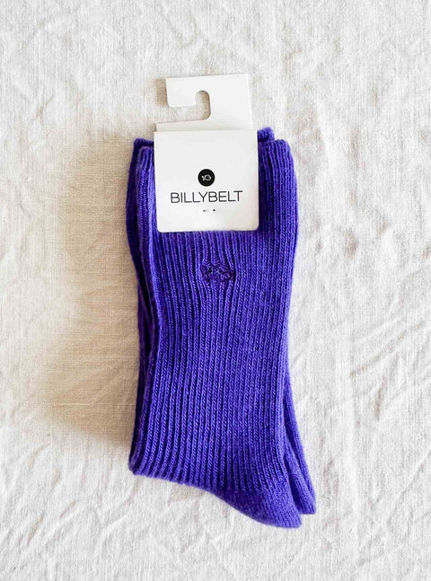 Chaussettes en laine - Violet