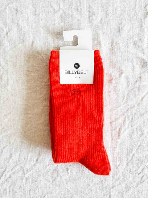 Chaussettes en laine - Orange