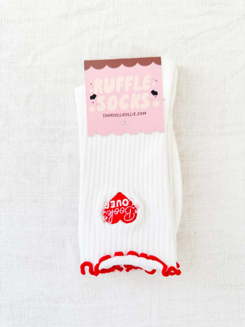 Chaussettes Volant Book lover