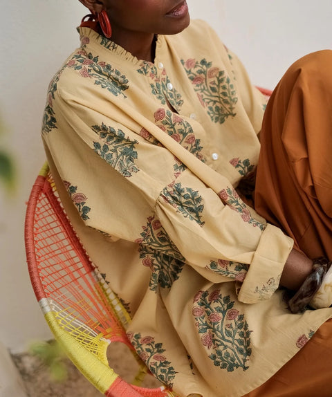 Chemise Priyana Block print Chennaï