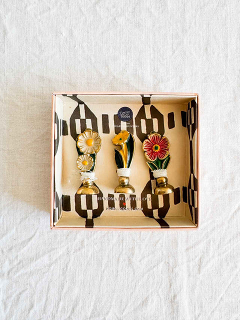 Coffret x3 Porte nom Posy