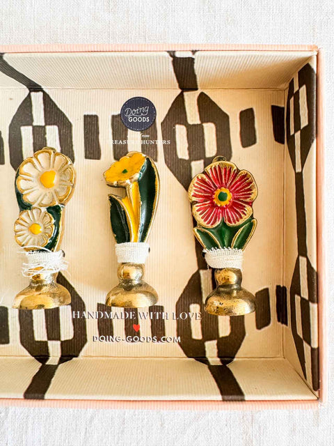 Coffret x3 Porte nom Posy