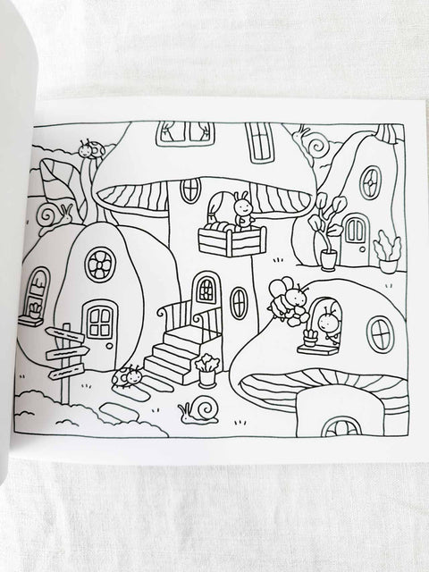 Livre de coloriage Automne/hiver