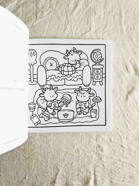 Coloriages - Doux et cosy