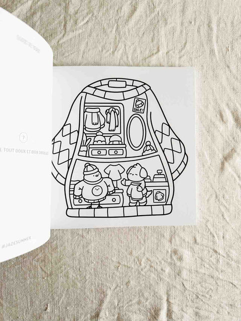 Coloriages - Doux et cosy