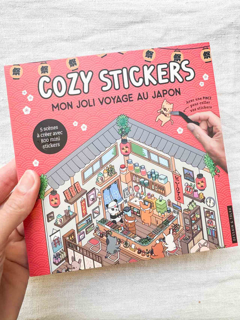 Cozy stickers Mon joli voyage au japon