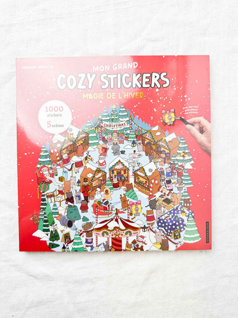 Mon grand cozy stickers Magie de l'hiver